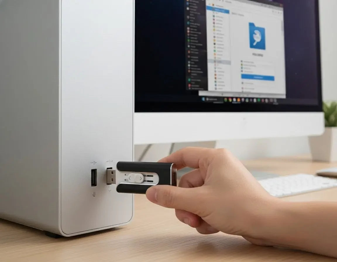 Pen Drive de Celular 4 em 1 - Multi Operacional
