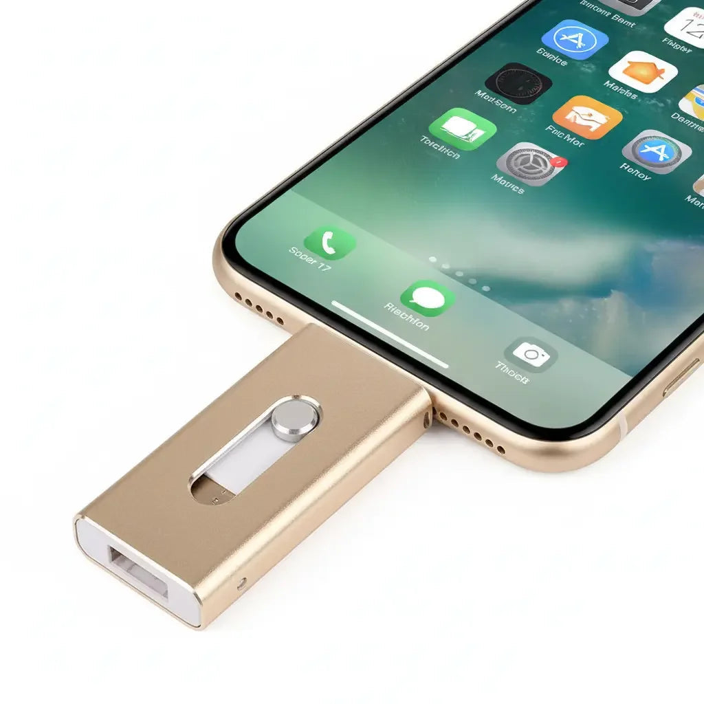 Pen Drive de Celular 4 em 1 - Multi Operacional